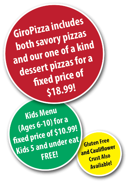GiroPizza – Just $18.99 All You Can Eat Pizza - Just $18.99